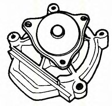 TRISCAN 8600 40809 Water Pump